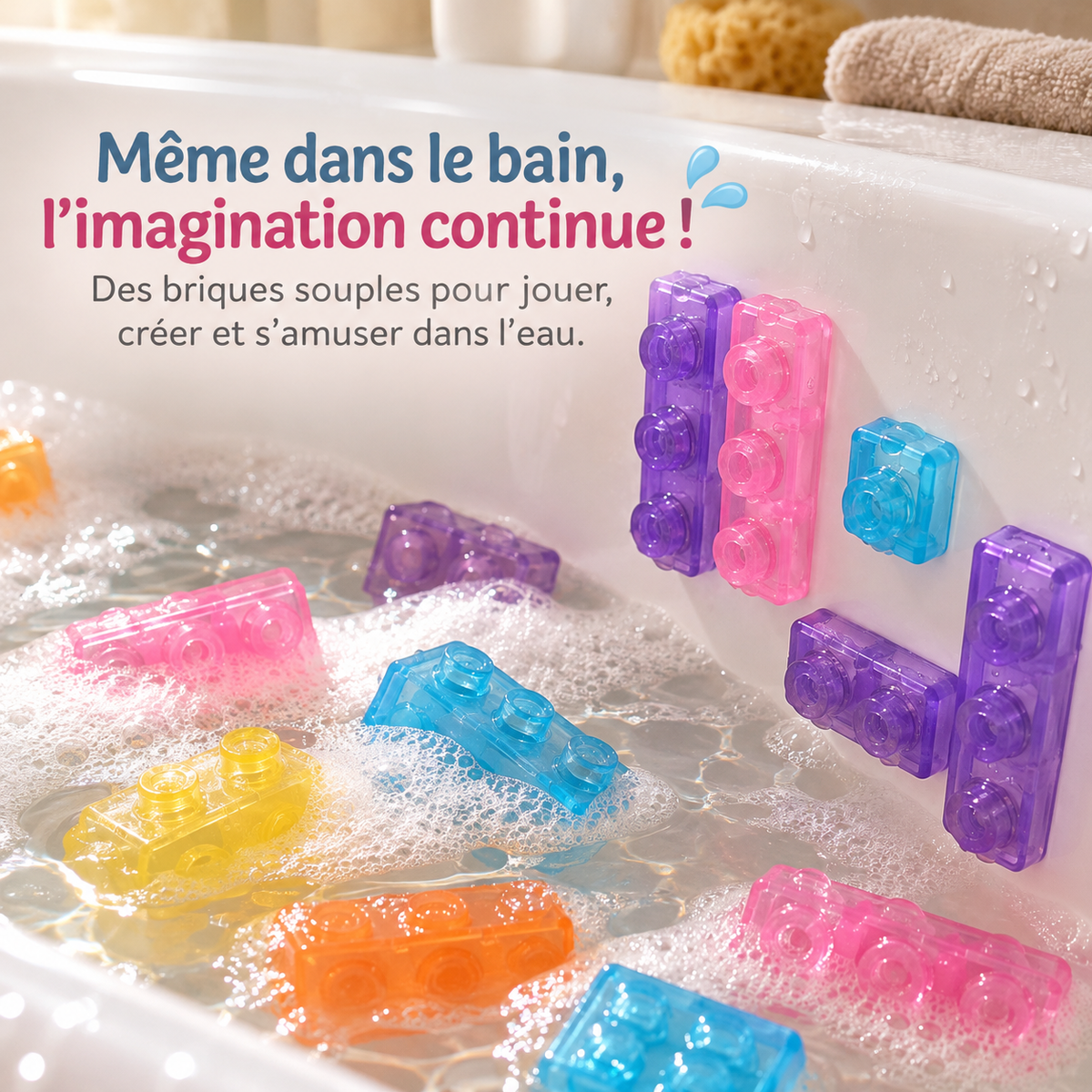 MAGIKUBE – Blocs de construction souples & sensoriels